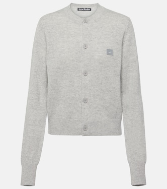 Cardigan Face aus Wolle | Acne Studios