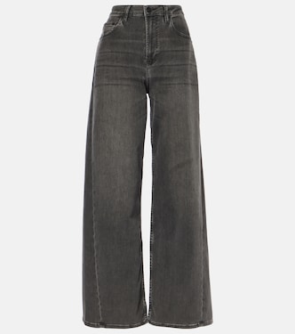 جينز بأرجل واسعة وخصر متوسط | AG Jeans