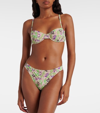 Top bikini con stampa floreale | Tory Burch
