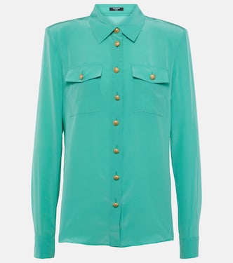 Silk Crêpe de Chine shirt | Balmain