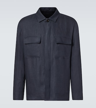 Linen overshirt | Lardini