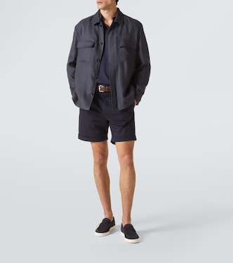 Hemdjacke aus Leinen | Lardini