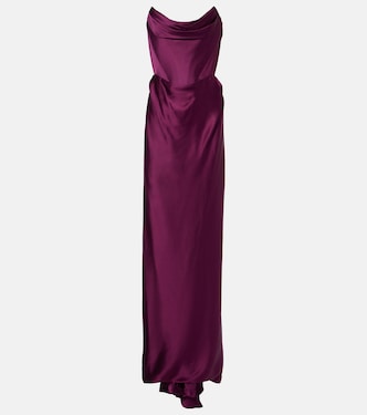 Robe Galaxy aus Satin | Vivienne Westwood