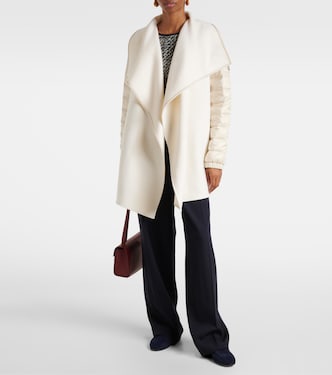 Mantella imbottita in feltro di misto lana | Moncler
