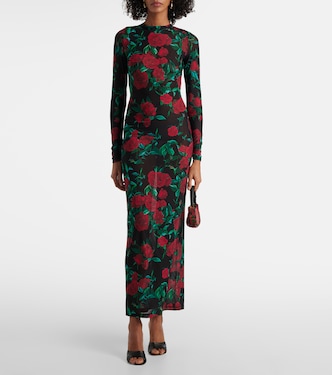 Robe longue Selene à fleurs | Alexandra Miro