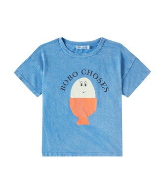 T-Shirt Morning Egg aus Baumwoll-Jersey | Bobo Choses