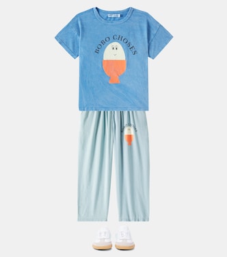 Camiseta Morning Egg de algodón | Bobo Choses