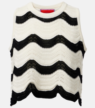 Crop top de croché de algodón | La DoubleJ