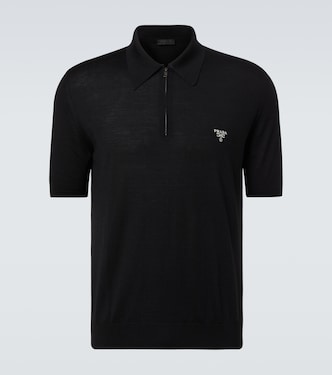 Virgin wool polo shirt | Prada