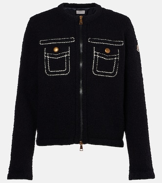 Daunenjacke aus Bouclé | Moncler