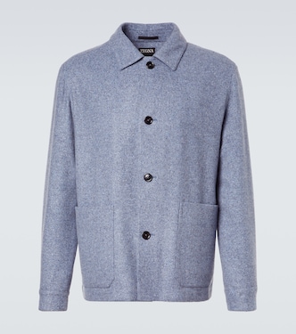Hemdjacke aus Kaschmir und Seide | Zegna