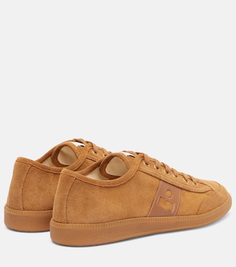 Klyce leather-trimmed suede sneakers | Isabel Marant