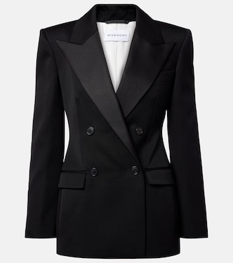Double-breasted wool blazer | Givenchy