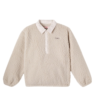 Polopullover aus Teddyfleece | Tinycottons