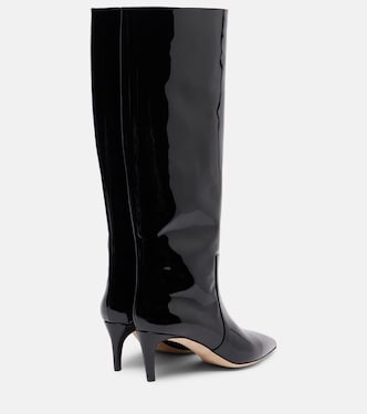 60 patent leather knee-high boots | Paris Texas