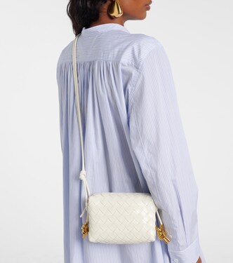 Loop Mini leather crossbody bag | Bottega Veneta