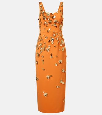 Floral-appliqué gown | Carolina Herrera