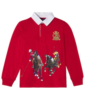 印花棉质Polo衫 | Polo Ralph Lauren Kids
