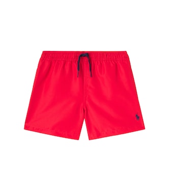 Embroidered swim trunks | Polo Ralph Lauren Kids
