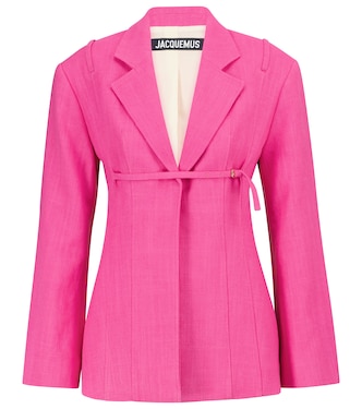 Blazer Sauge in misto lino | Jacquemus