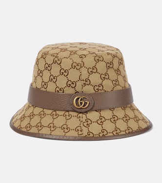 Cappello da pescatore in canvas GG | Gucci