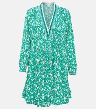 Ola floral georgette minidress | Poupette St Barth