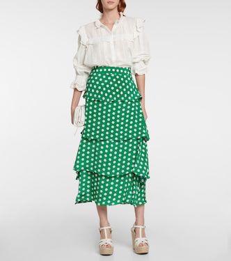 Midirock Frieda aus Chiffon | Alexandra Miro