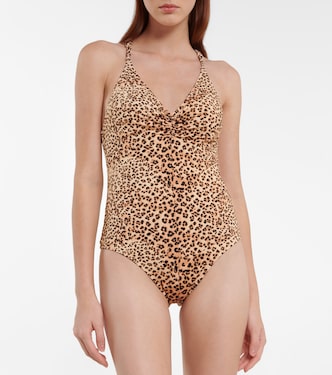 Madeira leopard-print swimsuit | Ulla Johnson