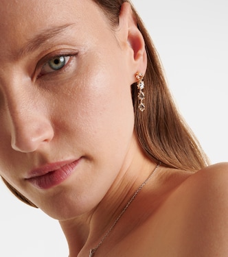 Boucles d’oreilles Kira en or 14 ct et topaze blanche | Suzanne Kalan