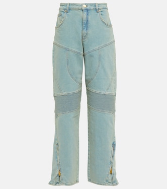 High-Rise Wide-Leg Jeans | Blumarine