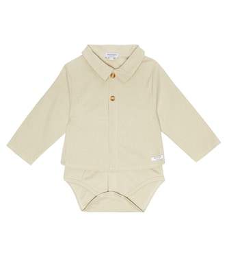 Baby - Jumpsuit corta Ber in cotone | Donsje
