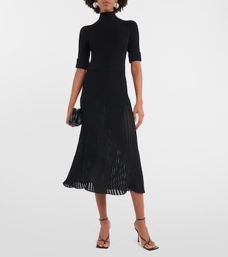 Abito midi in maglia plissé | Dorothee Schumacher