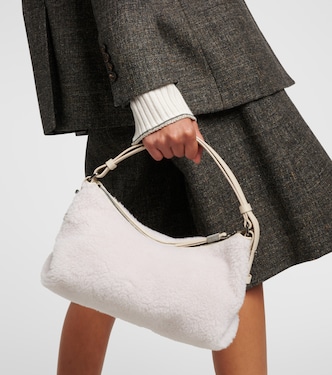 Sac en shearling synthétique | Brunello Cucinelli