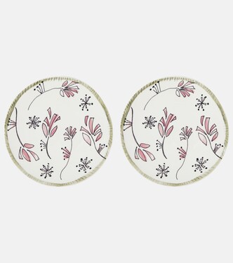 x Marni - Set di 2 piatti da dessert Fiore Rosa | Serax