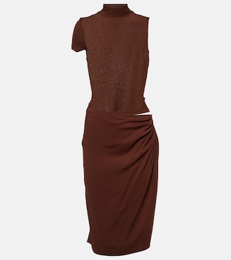 Vestido midi Fusion Tee | Christopher Esber