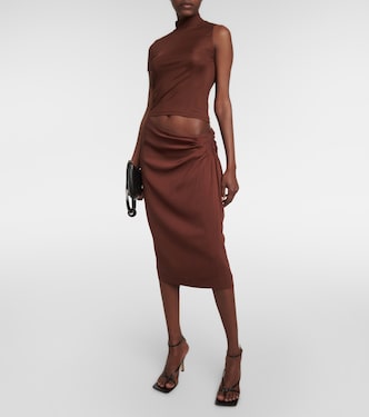 Vestido midi Fusion Tee | Christopher Esber