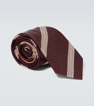 Cravatta in raso di seta | Dries Van Noten