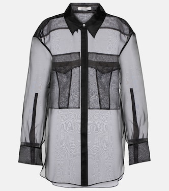 Sheer Opulence silk organza shirt | Dorothee Schumacher