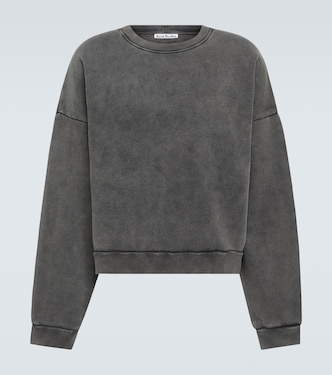 Sudadera de jersey de algodón con logo | Acne Studios