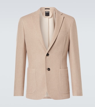 Blazer aus Baumwolle, Wolle und Kaschmir | Zegna