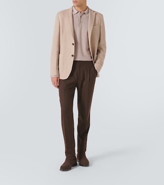Blazer de algodón, lana y cachemir | Zegna