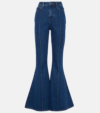 Jeans flared a vita alta | Self-Portrait