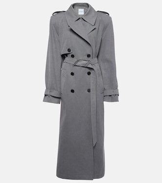 Belted cotton canvas trench coat | The Attico