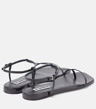 Tongs en cuir | Jil Sander