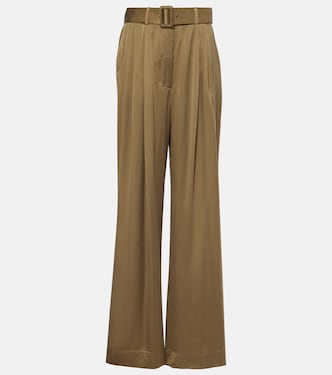 Weite Hose Tuck aus Seide | Zimmermann