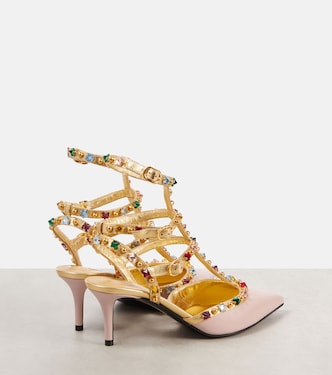 Pumps Rockstud 65 in pelle | Valentino Garavani