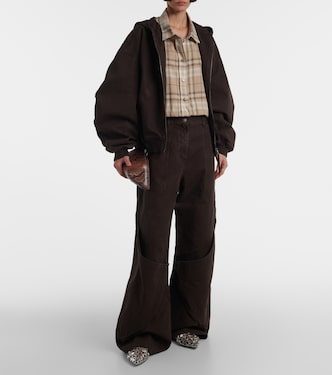 Bomber in gabardine di cotone | The Attico