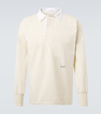 Logo cotton jersey polo shirt | Maison Margiela