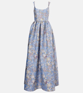 Floral jacquard gown | Markarian