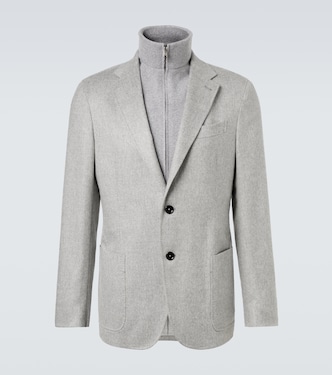 Layered cashmere blazer | Zegna